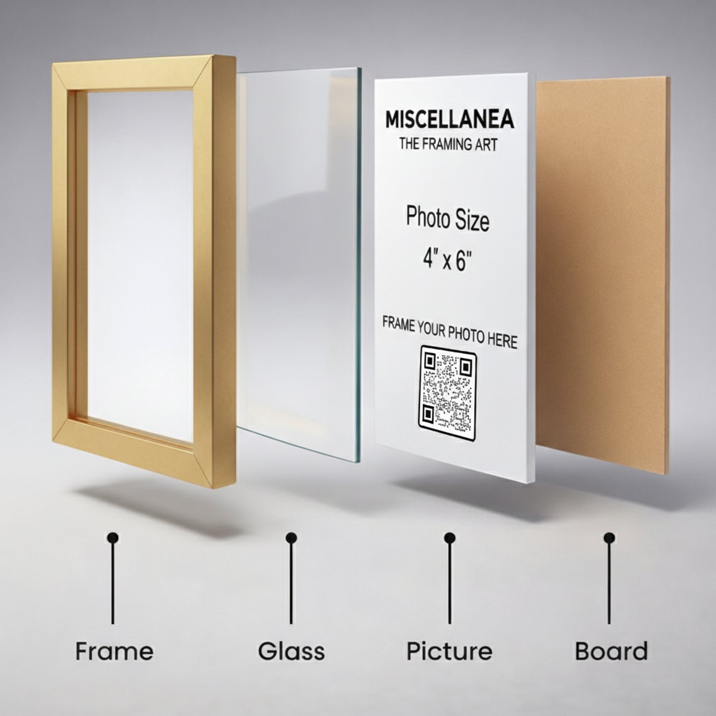 Gold Frame 4x6