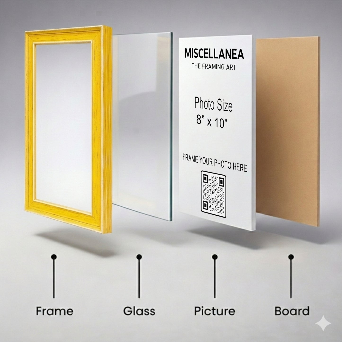 Yellow Frame 8x10