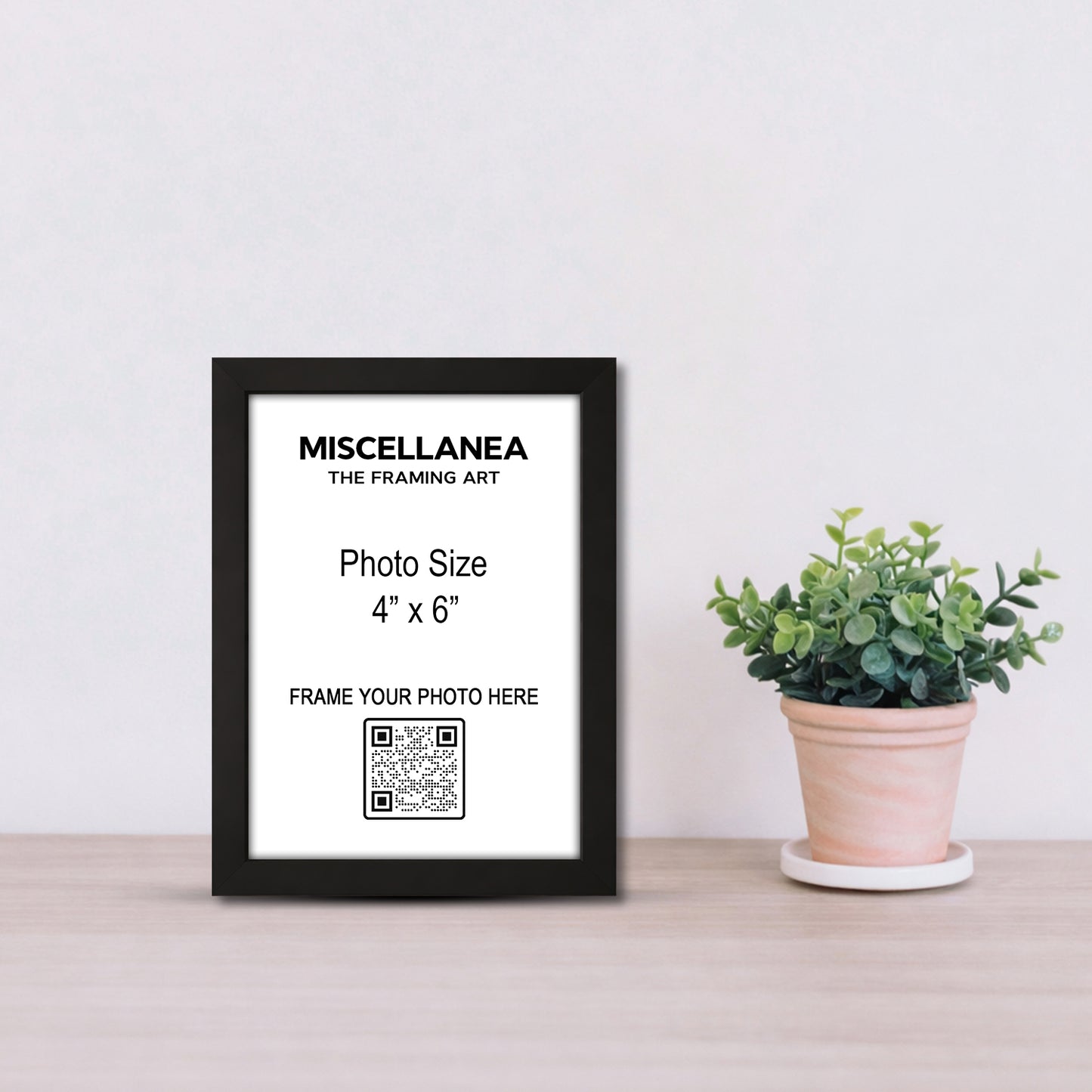 Black Frame 4x6