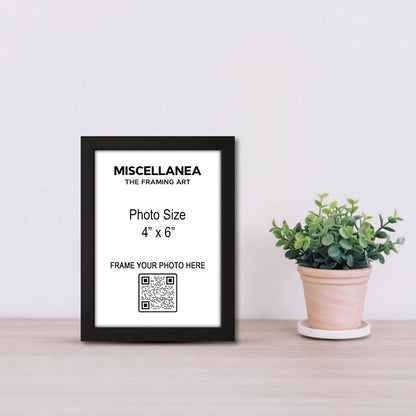 Black Frame 4x6