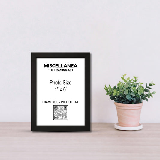 Black Frame 4x6