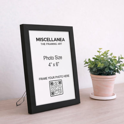 Black Frame 4x6