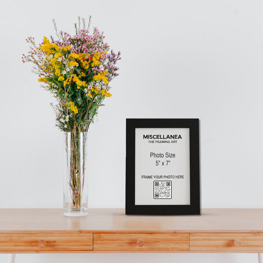 Black Frame 5x7