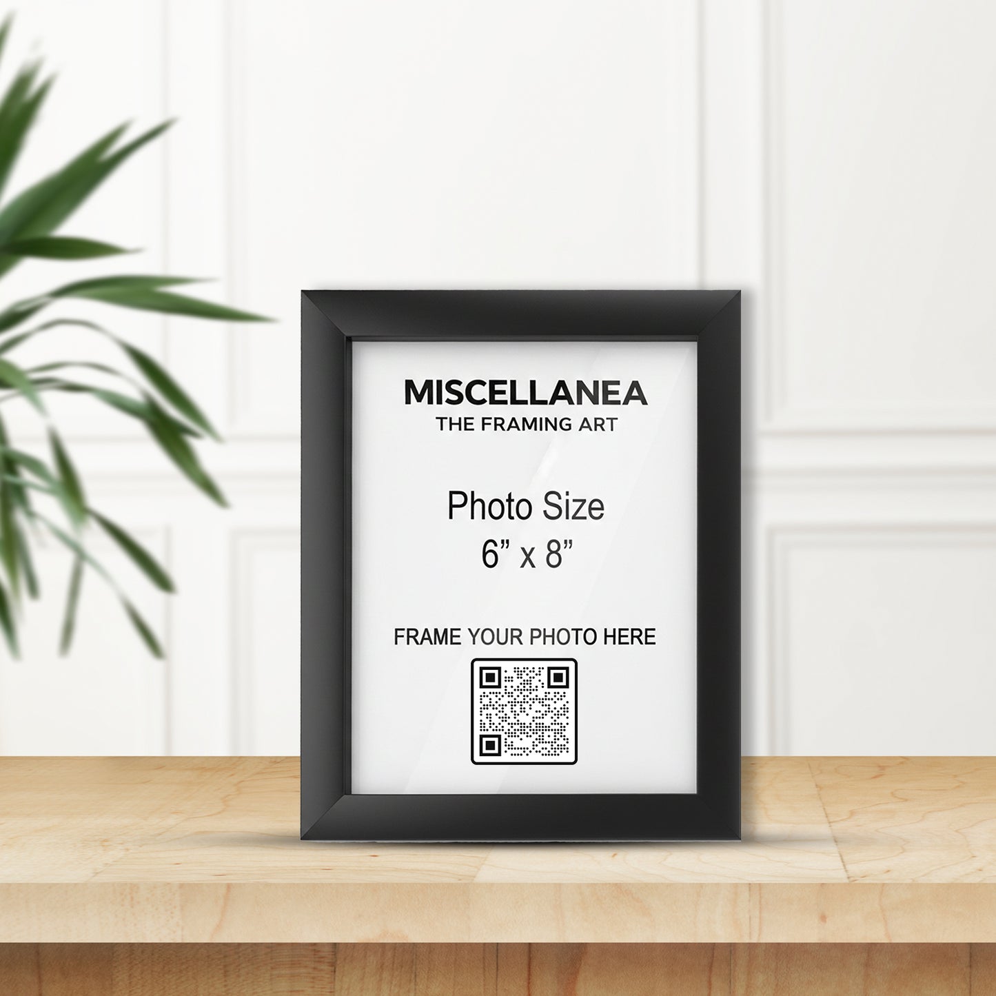 Black Frame 6x8