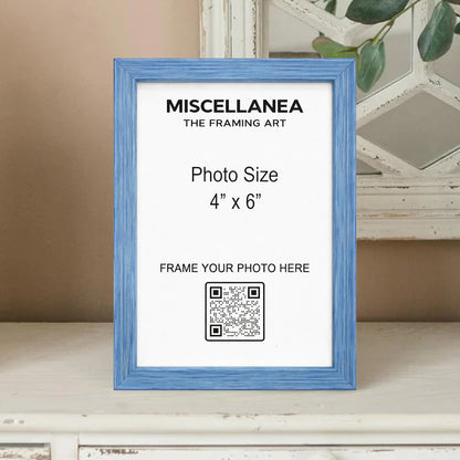 Blue Frame 4x6