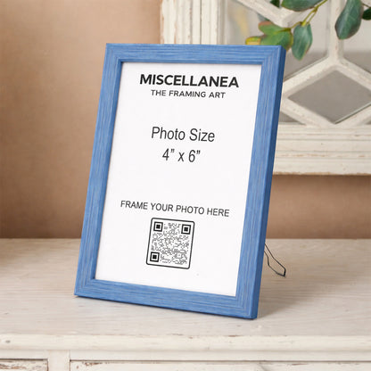 Blue Frame 4x6