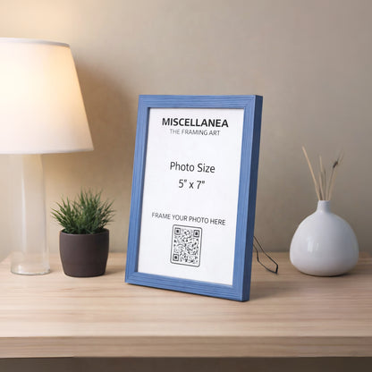 Blue Frame 5x7