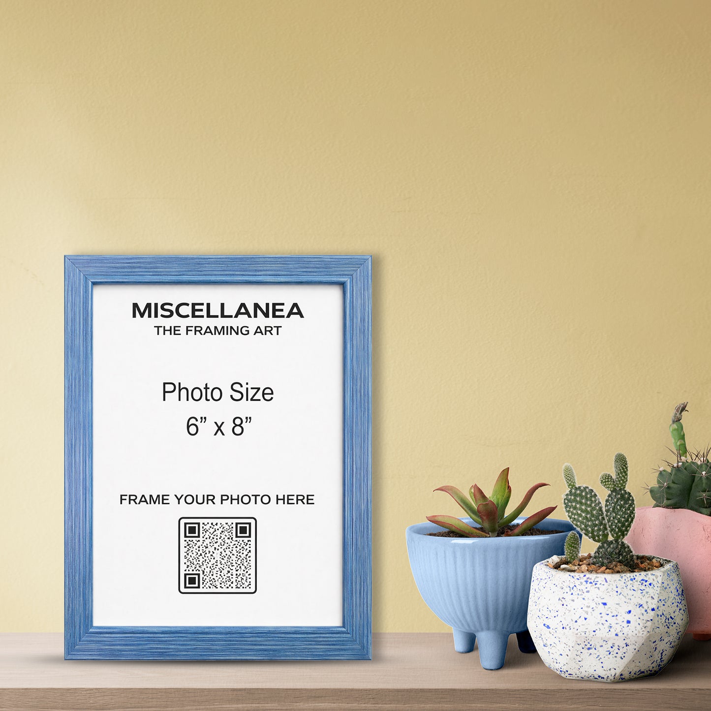 Blue Frame 6x8