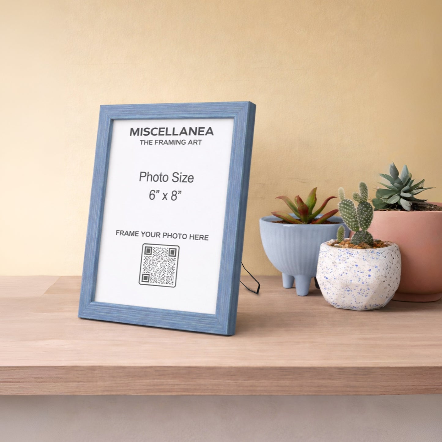 Blue Frame 6x8