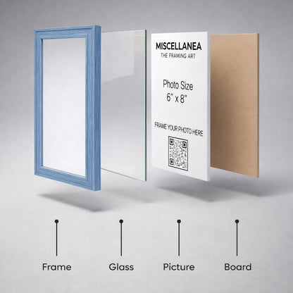 Blue Frame 6x8
