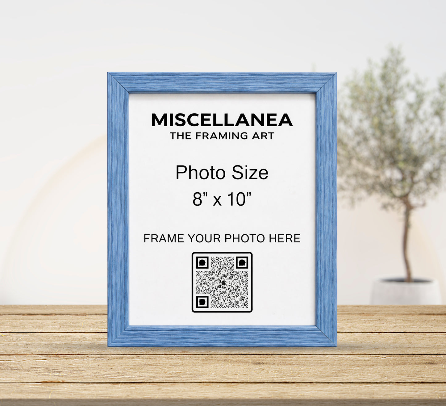 Blue Frame 8x10