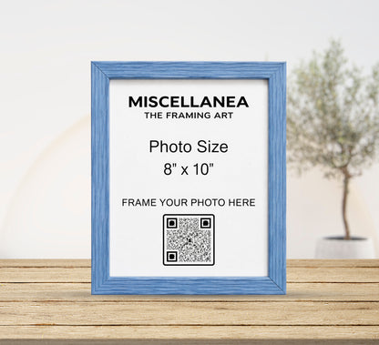 Blue Frame 8x10