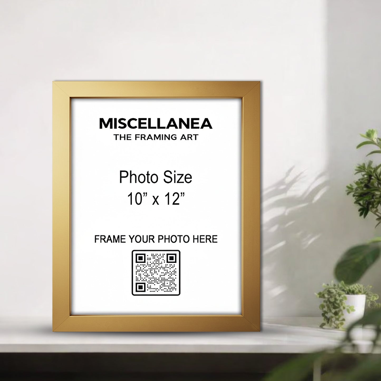 Gold Frame 10x12