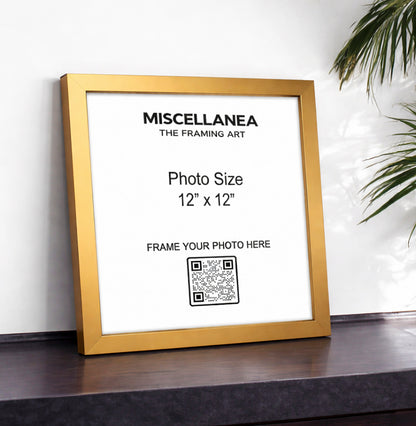Gold Frame 12x12