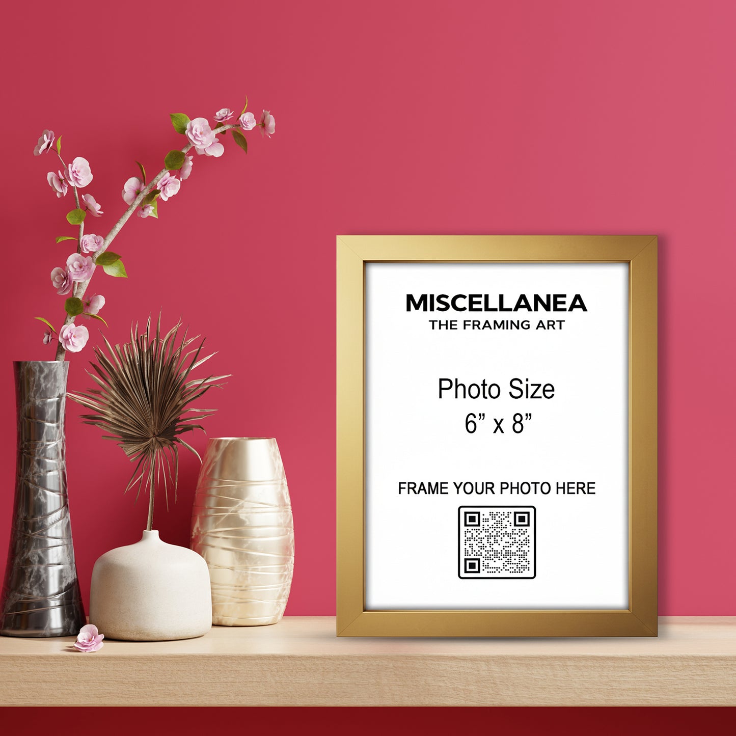 Gold Frame 6x8