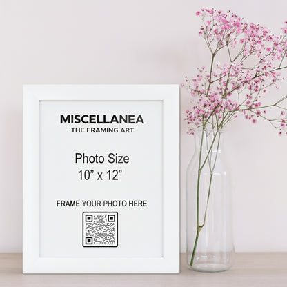 White Frame 10x12