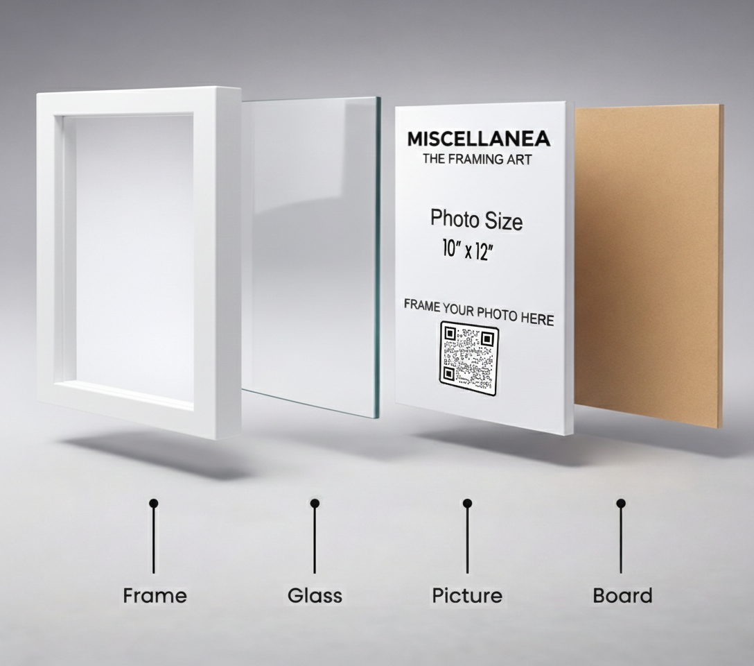 White Frame 10x12