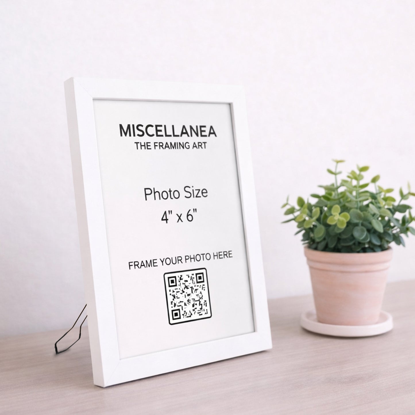 White Frame 4x6