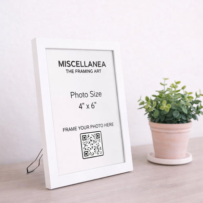 White Frame 4x6