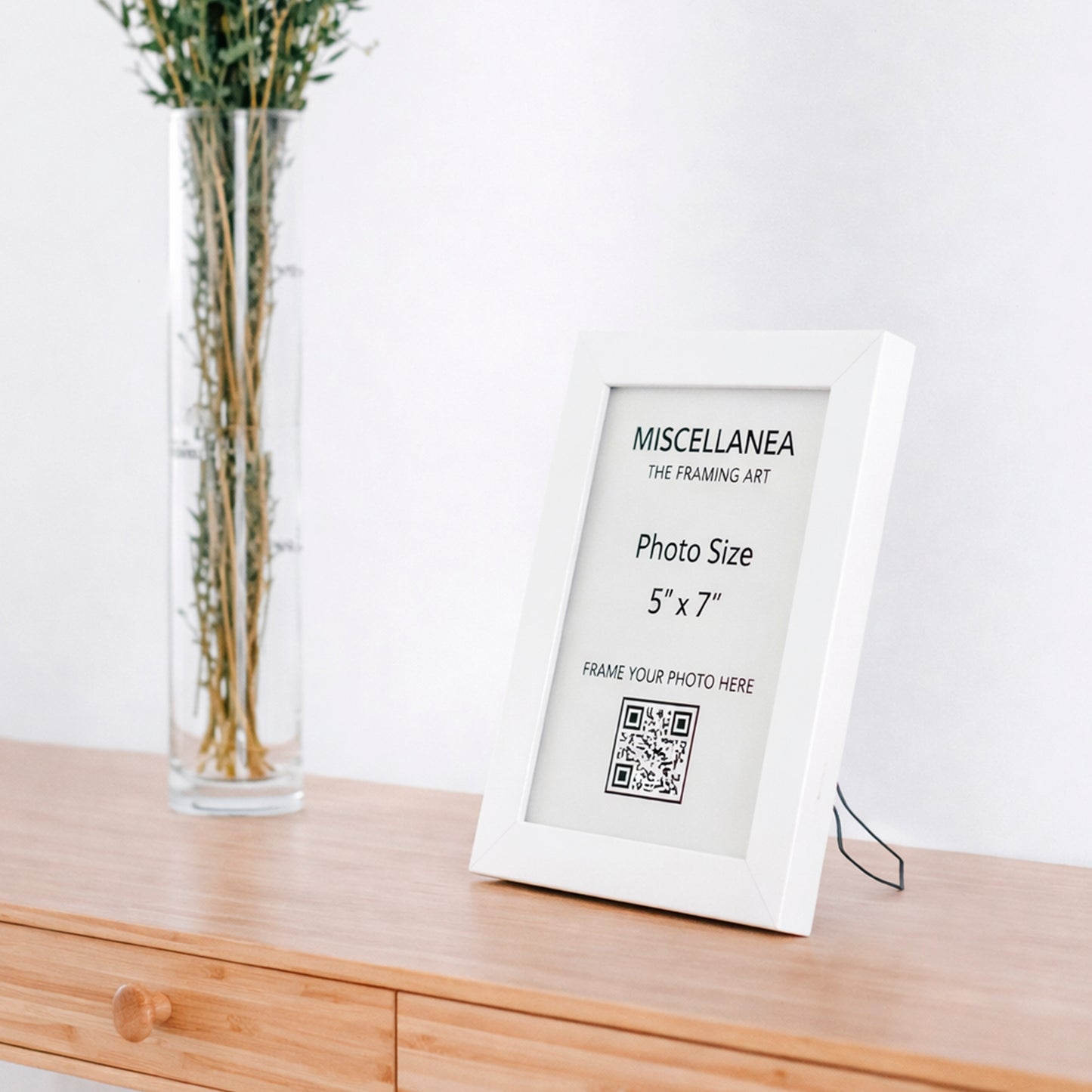 White Frame 5x7
