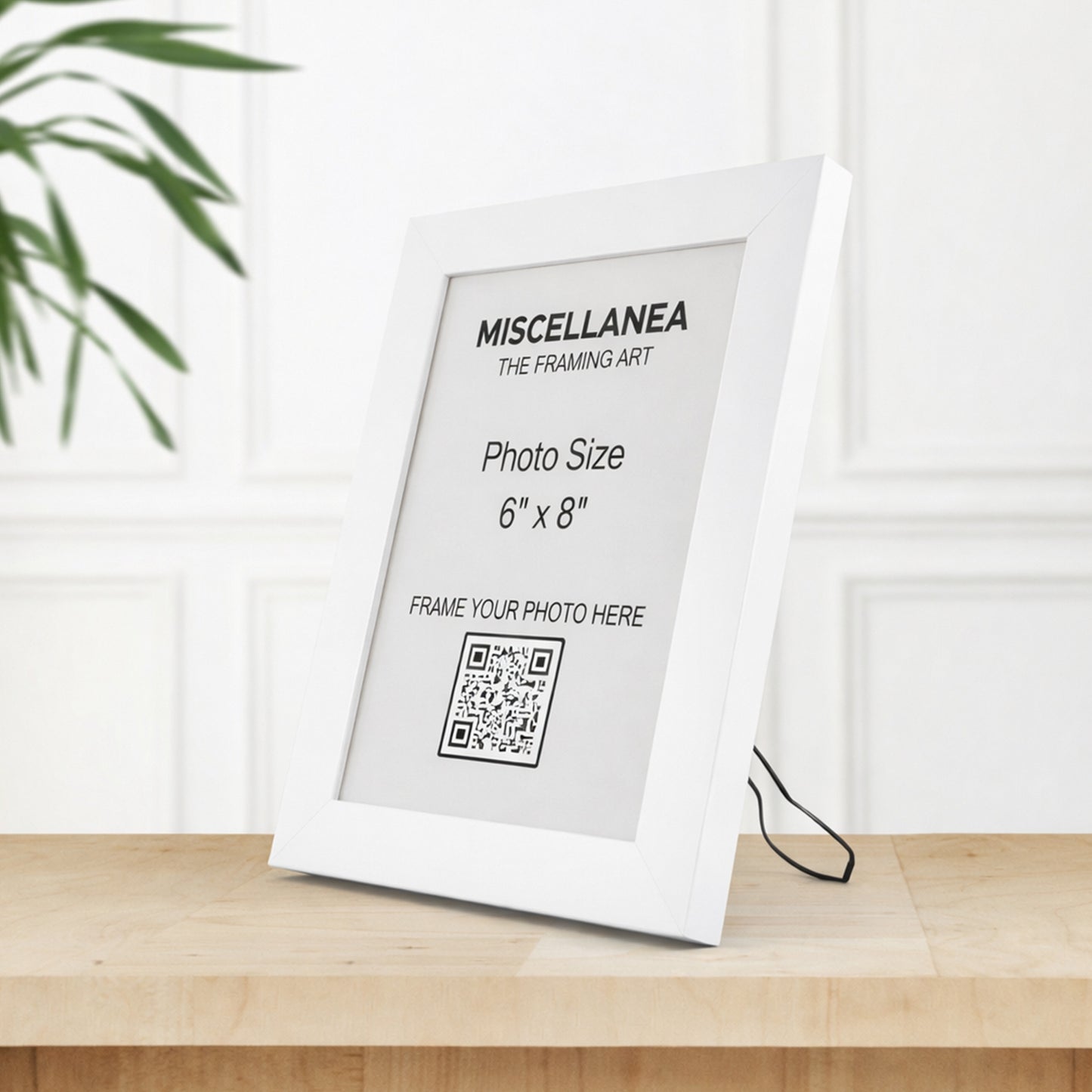 White Frame 6x8