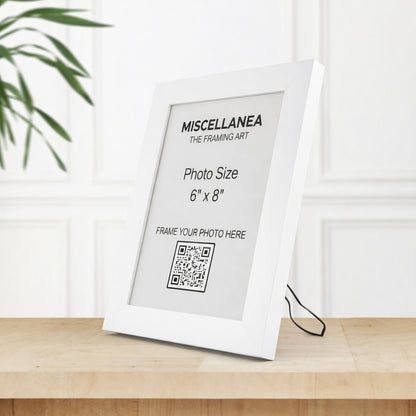 White Frame 6x8