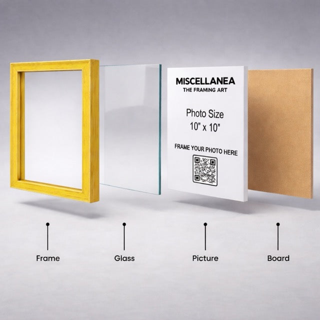 Yellow Frame 10x10