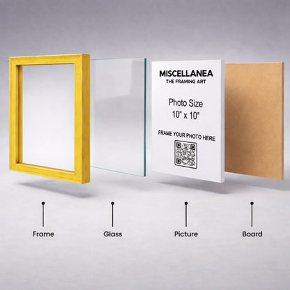 Yellow Frame 10x10