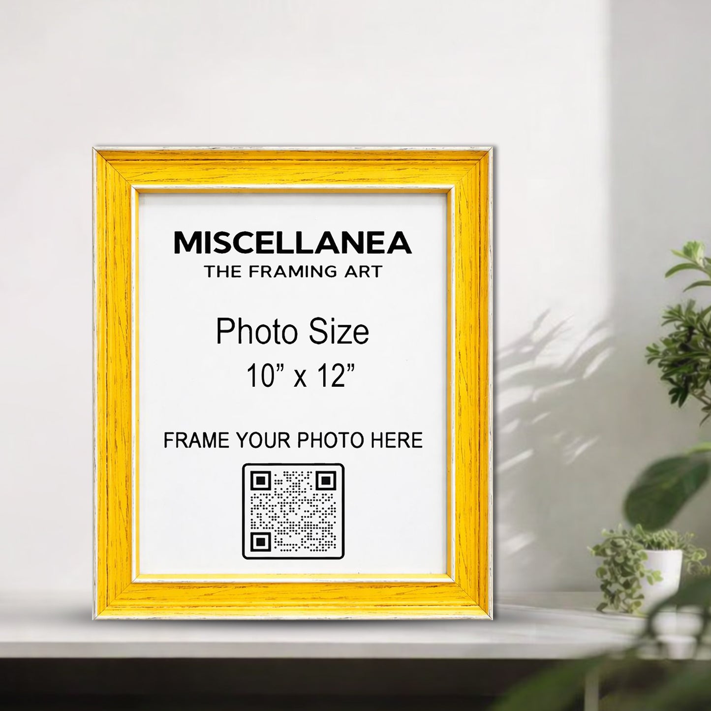 Yellow Frame 10x12