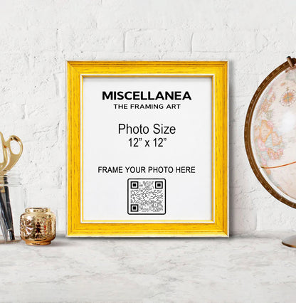 Yellow Frame 12x12