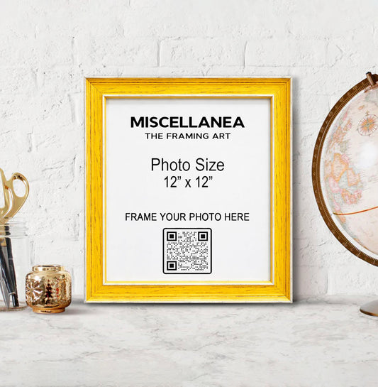 Yellow Frame 12x12
