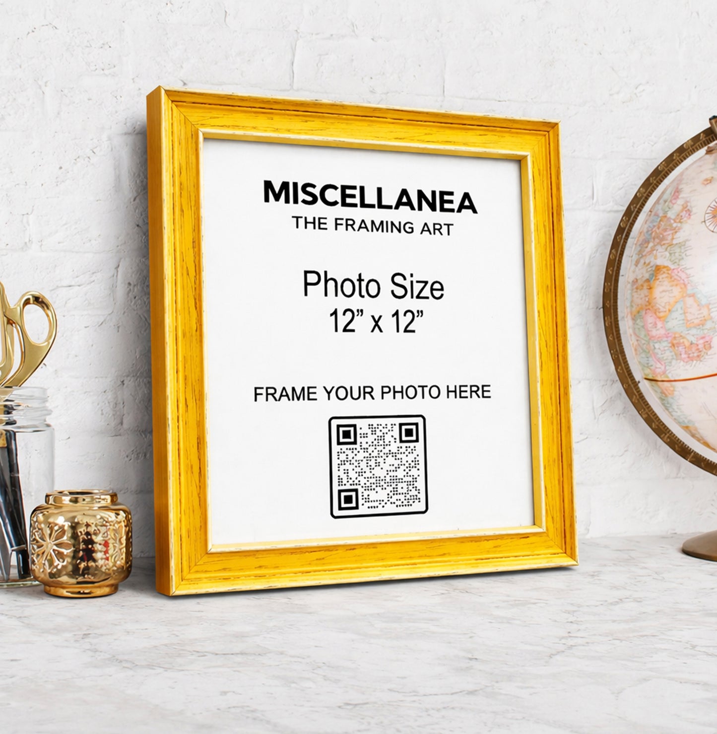Yellow Frame 12x12