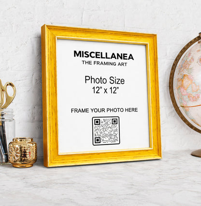 Yellow Frame 12x12