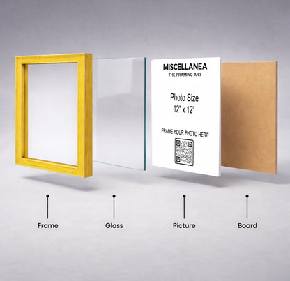 Yellow Frame 12x12