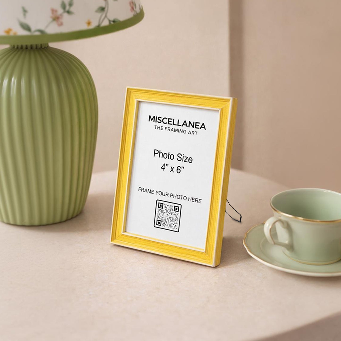 Yellow Frame 4x6