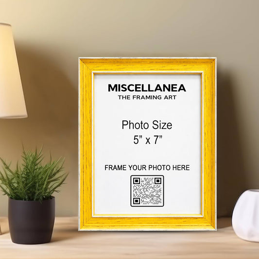 Yellow Frame 5x7