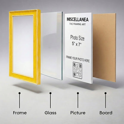 Yellow Frame 5x7
