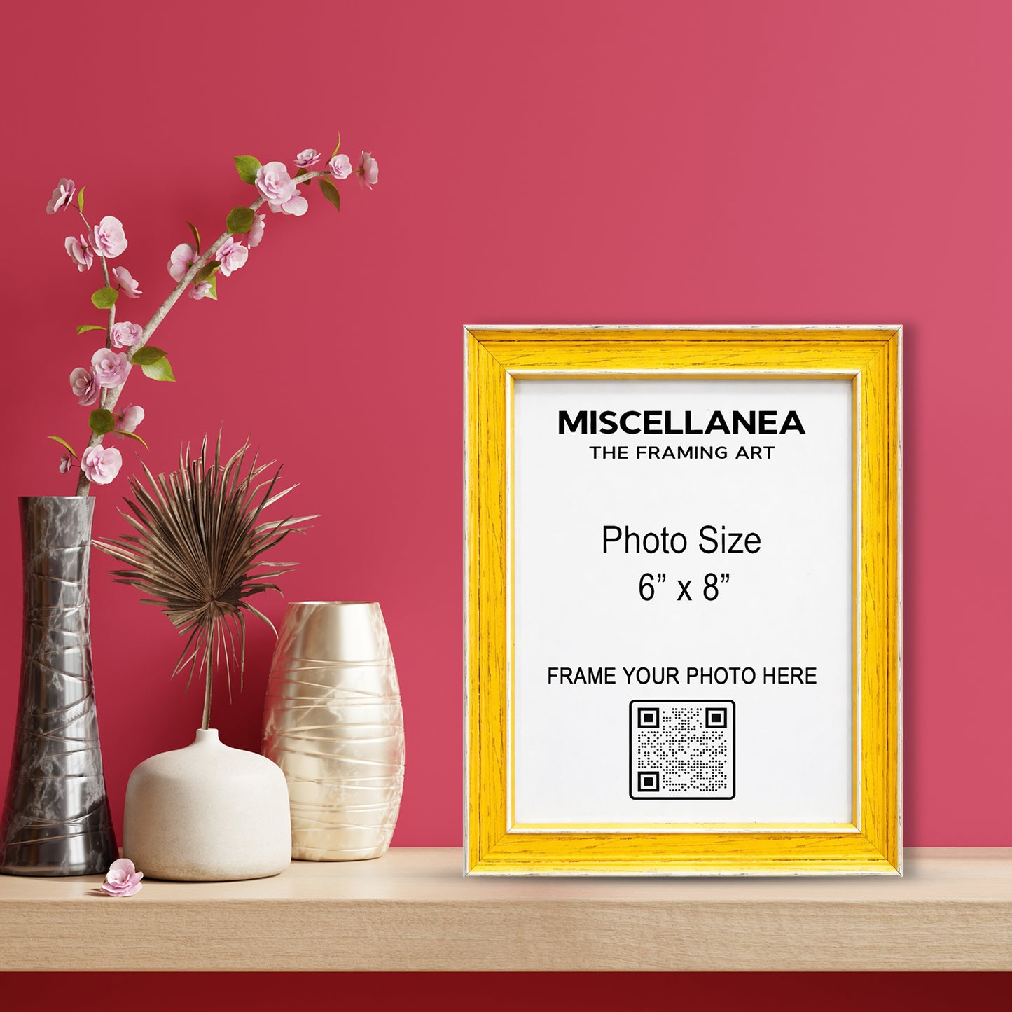 Yellow Frame 6x8