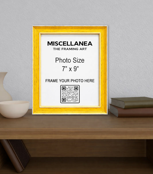 Yellow Frame 7x9
