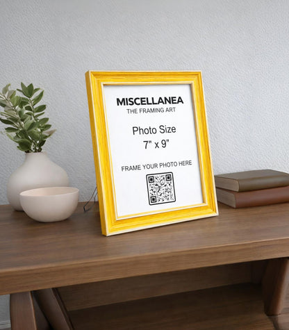 Yellow Frame 7x9