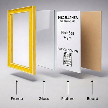 Yellow Frame 7x9